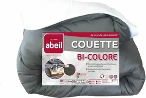 Одеяло Abeil White Grey White/Grey 350 г/м² 200 x 200 см ABEIL
