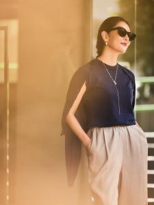 Вязаный кардиган с длинными рукавами и логотипом JS | A4781 | 30 г