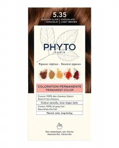 Постоянный цвет color Phyto, Castaño Claro Chocolate 5.35