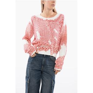 Оранжевый хлопковый свитер John Richmond, Orange