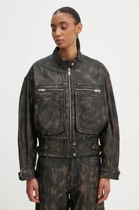 Кожаная куртка Gestuz, черный