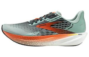Кроссовки Hyperion Max мужские с низким верхом, зеленые, оранжевые Brooks