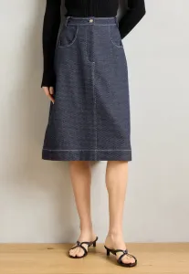 Юбка jaxx, юбка а-силуэта Mos Mosh, Salute Navy