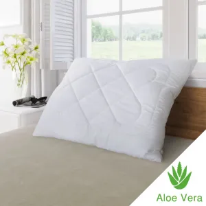 Подушка Kvalitex ALOE VERA 70x90см с застежкой-молнией 700г KVALITEX