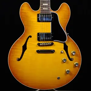 Gibson Custom Shop '64 ES-335 Фигурированная версия - Золотой маковый градиент