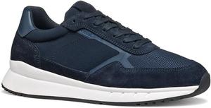 Мужские низкие кеды Geox, темно-синий