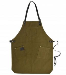 Парикмахерская накидка, кожаный фартук для стрижки волос Calissimo