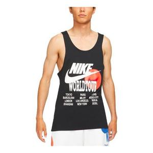 Топ Nike AS Men's Sportswear Nike Sportswear TANK WORLD TOUR Black