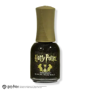 Лак для ногтей Harry Potter Prisma Reflect Orly, Hufflepuff (black with gold and holographic shimmer)