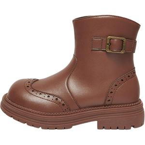Snoffy Износостойкие и waterproof детские ботинки brown kids