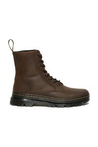 Ботильоны из кожи Combs Dr. Martens, коричневый
