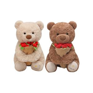 Tak Bebe Розовый медведь успокаивающий компаньон плюшевая кукла высота 25см/38см