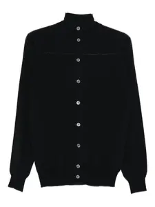 Кардиган из мериносовой шерсти Filippo De Laurentiis, синий