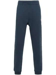 Спортивные брюки с нашивкой-логотипом Maison Kitsuné, синий