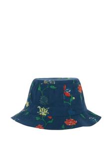 Панама с цветочным принтом Misha & Puff, синий