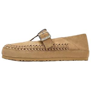 73Hours Повседневные туфли Pistachios на низком каблуке 1 см для женщин светло-коричневые, цвет Light Brown