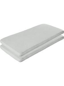 Erwin Müller Комплект из 2 детских простыней из махровой ткани, цвет Эрдинг, серебристый