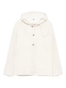 Куртка с капюшоном и нашивкой-логотипом Stone Island, нейтральный