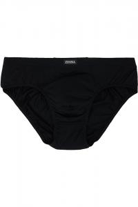 Хлопковые трусы Zegna, черный