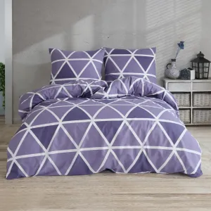 Комплект постельного белья, пододеяльник, набивной хлопок, 135x200, 155x220, 200x200, размер: 200 x 200 см, дизайн: Berkia Blue Mixibaby