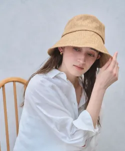 Шляпа, похожая на естественную, с защитой от УФ-излучения United Arrows, цвет Beige