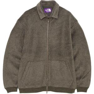 Свитер из флиса Polartec Wool с бархатистой текстурой для мужчин THE NORTH FACE PURPLE LABEL, asphalt серый