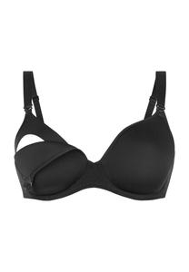 Бюстгальтер для кормления Miss Anita с разделительной чашкой, дышащий для женщин, цвет 001 Schwarz