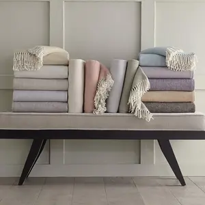 Хлопковый плед Celine Sferra, Moss