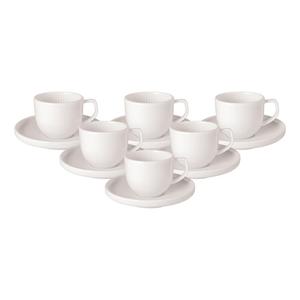 Чашки для эспрессо Villeroy & Boch, 11,6x7,2x11,6 см, белый