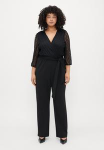 Комбинезон ONLY Carmakoma CARBETSY 3/4 WRAP V NECK , Black