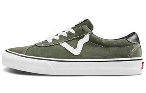 Кроссовки Vans Sports Skateboarding Unisex, темно-зеленый/белый