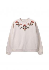 Толстовка Sissy-Boy MIT STICKEREI-DETAILS , Beige