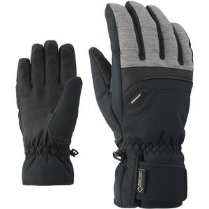 Handschuhe glyn gtx + gore плюс лыжи в теплых перчатках Ziener, цвет dark melange