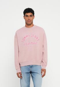 Толстовка Tommy Jeans OVERDYED , Washed Tahiti Berry/Pink