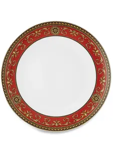 Тарелка с декором medusa, 2,9х28 см, Versace, красный