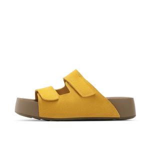 ST&SAT Женские антибактериальные шлепанцы-слипоны желтые, цвет Yellow