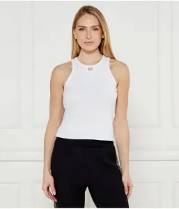 Топ slim fit Twin-Set, белый