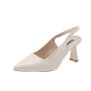 Туфли на платформе с массивным каблуком 7 см Xingdiman, абрикосовый