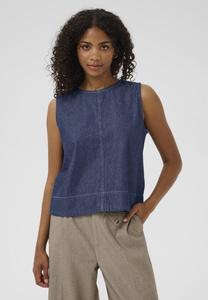 Топ Kaffe KALUISE SLEEVELESS, Dark Blue Chambray/Dark Blue
