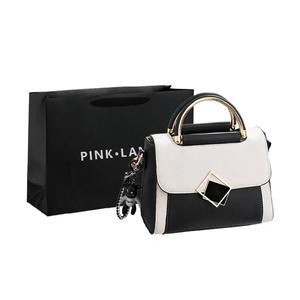 Сумка PINK·LAND, черно-белая
