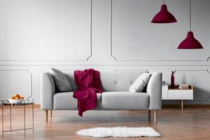 Одеяло флисовое Imperial Home, фиолетовый