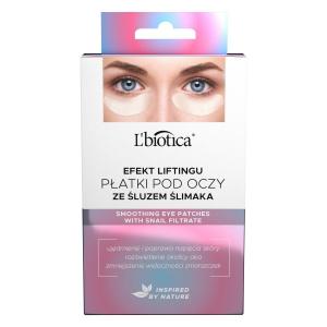 Гидрогелевые патчи под глаза со слизью улитки "Омолаживающие" - 3 пары Lbiotica / Biovax