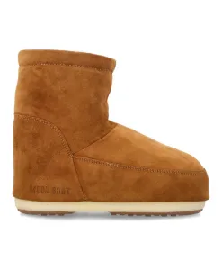 Коньячные закрытые туфли, икона низких ботинок Moon Boot, коричневый