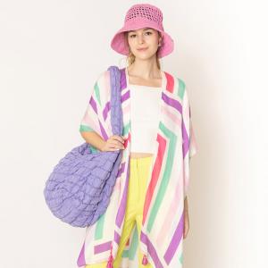 Стеганая пуховая сумка через плечо или кроссбоди облако FASHNZFAB, лавандовый