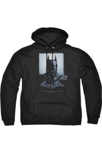 Толстовка Batman Arkham Origins Two Sides Adult Pull Over Hoodie / Толстовка с капюшоном Gildan, черный