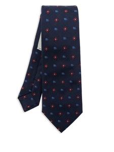 ETRO галстук с вышивкой Pegaso, синий