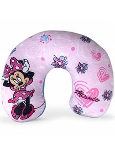 Disney Minnie Mouse Дорожная подушка Disney с изображением Минни Маус - (Д) 37 см x (Ш) 30 см, розовая