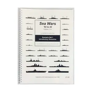 Sea Wars - '94 tp '44 (издание 3.10) – набор сценариев 1, вводные сценарии, Historical Miniature Rules (A&A Game Engineering)