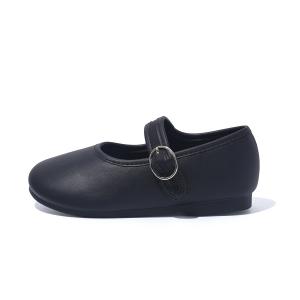 Детская кожаная обувь для детей ABCdoukids, черный