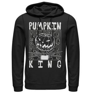 Мужская толстовка Disney «Кошмар перед Рождеством» Pumpkin King Stack Licensed Character